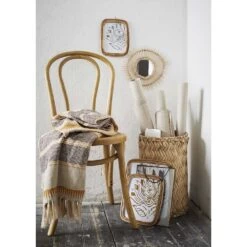 Miroir "Sunshine" Avec Cadre Baguettes De Bois Naturel Taille S 7 Miroir "Sunshine" Avec Cadre Baguettes De Bois Naturel Taille S -Décor Soldes miroir cadre bois naturel 2