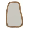 Miroir Forme Organique Avec Cadre Rotin Naturel GM -Décor Soldes miroir forme organique avec cadre rotin naturel gm