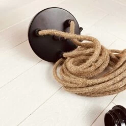 Monture 3 Cordes E27 Avec Douilles Thermoplastiques Noires Et Fil Corde 15 Monture 3 Cordes E27 Avec Douilles Thermoplastiques Noires Et Fil Corde -Décor Soldes monture 3 cordes e27 avec douilles noires et fil corde 6