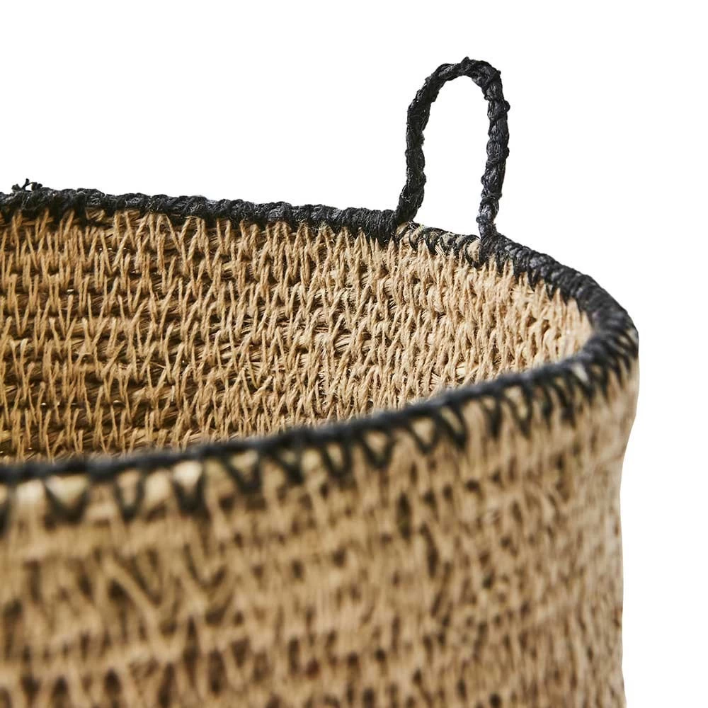 Panier Ou Cache Pot En Jonc De Mer Avec Petite Anse à Suspendre Ou Poser 4 Panier Ou Cache Pot En Jonc De Mer Avec Petite Anse à Suspendre Ou Poser – Image 2