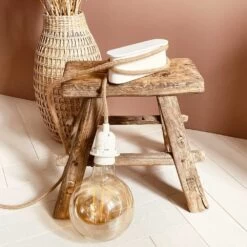 Patère En Bois Mdf Blanc Pour Baladeuse - Opjet