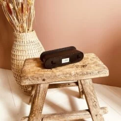 Patère En Bois Mdf Noir Pour Baladeuse - Opjet -Décor Soldes patere en metal noir pour baladeuse opjet 3