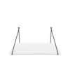 Petite étagère Murale Avec Tablette Blanche Et Structure Métal Noir MINI BABOU 2 Petite étagère Murale Avec Tablette Blanche Et Structure Métal Noir MINI BABOU -Décor Soldes petite etagere murale avec tablette blanche et structure metal noir mini babou