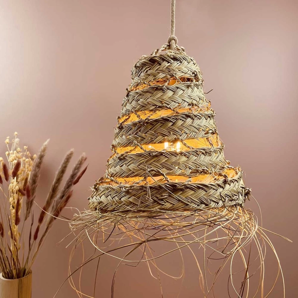 Abat Jour Pour Lampe Marocaine Doum Ajourée 3 Abat Jour Pour Lampe Marocaine Doum Ajourée