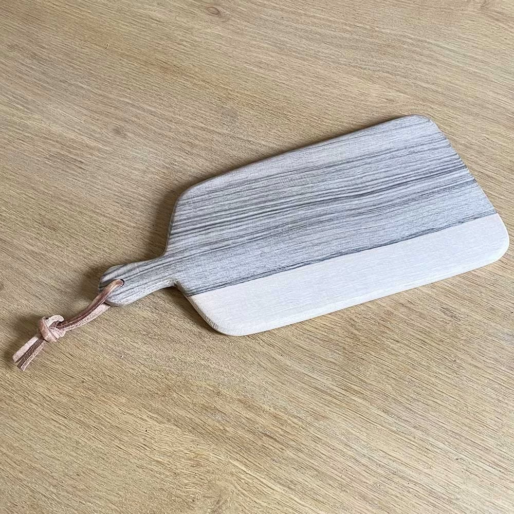 Petite Planche à Découper Rectangulaire En Noyer Lien Cuir 3 Petite Planche à Découper Rectangulaire En Noyer Lien Cuir