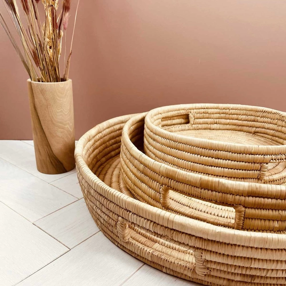 Plateau - Décoration Murale Naturelle D30cm 5 Plateau - Décoration Murale Naturelle D30cm – Image 3