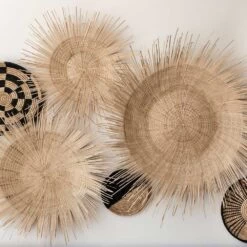 Plateau - Décoration Murale Naturelle Soleil D65cm