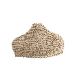 Abat Jour Pour Lustre En Corde De Papier Coloris Naturel