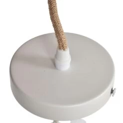 Abat Jour Pour Suspension En Herbier à Rayure TERRACOTTA - Opjet Paris -Décor Soldes suspension abat jour en herbier a rayure terracotta opjet paris 3