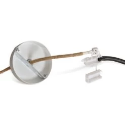 Abat Jour Pour Suspension En Herbier à Rayures Noires - Opjet Paris -Décor Soldes suspension abat jour en herbier a rayures noires opjet paris 4