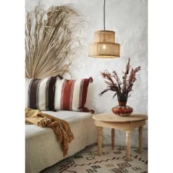 Suspension Arrondie En Rotin Tressé Madam Stoltz -Décor Soldes suspension arrondi en rotin tresse madam stoltz 2