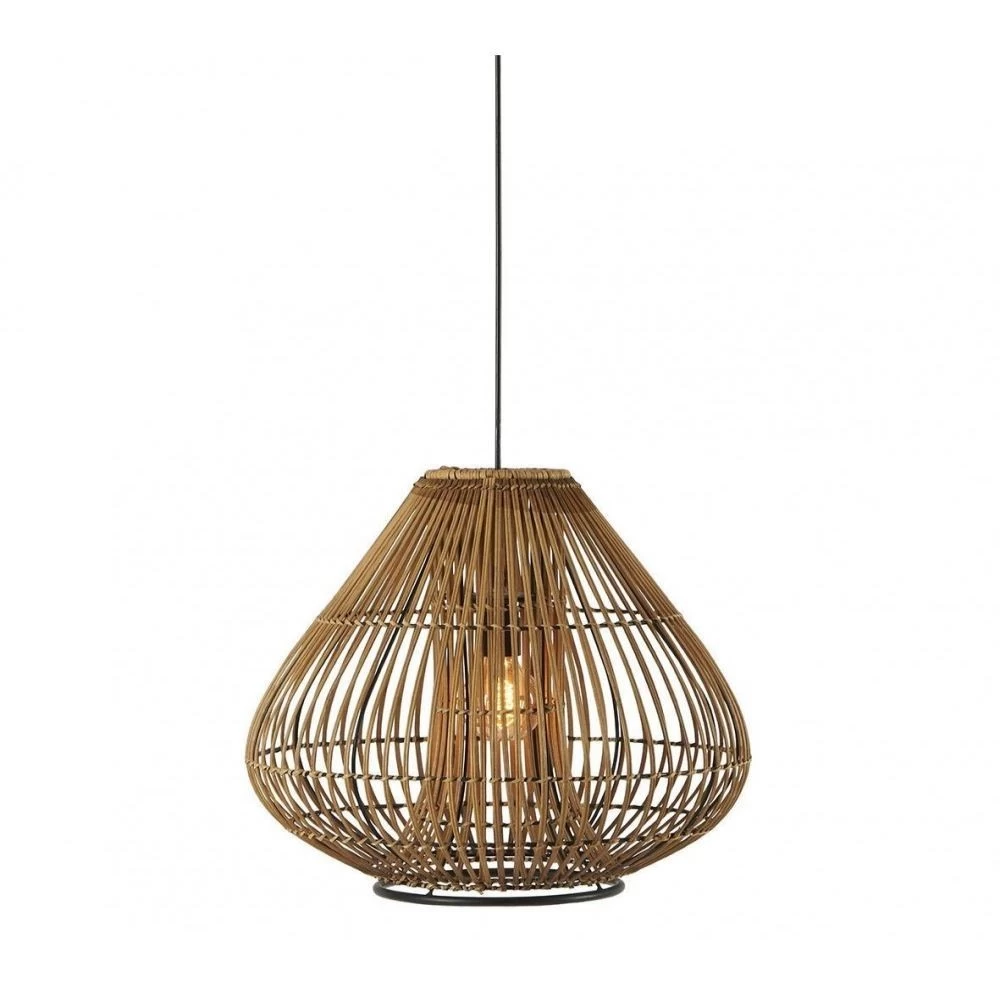 Suspension Bambou Uzès Vendue Avec Monture Noire 3 Suspension Bambou Uzès Vendue Avec Monture Noire