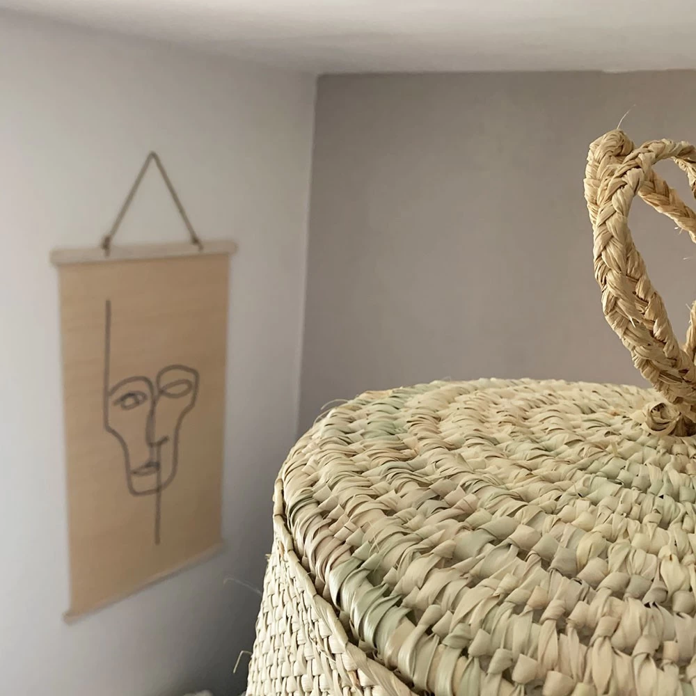 Abat Jour Pour Luminaire Marocain Bohème En Paille De Palmier 6 Abat Jour Pour Luminaire Marocain Bohème En Paille De Palmier – Image 4