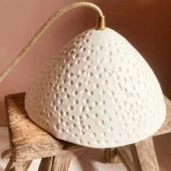 Suspension Domnine Avec Rosace En Porcelaine - Myriam Aït Amar -Décor Soldes suspension domnine avec rosace en porcelaine myriam ait amar 2