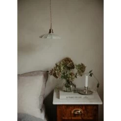 Suspension Complète En Métal Festonné Vert Menthe 5 Suspension Complète En Métal Festonné Vert Menthe -Décor Soldes suspension en metal festonne vert menthe 1