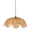 Suspension Fleur En Bambou Tamika D45cm Tout équipée -Décor Soldes suspension fleur en bambou tout equipee m