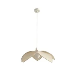 Suspension Fleur Sable D58cm Avec Monture