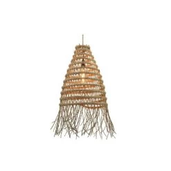 Abat Jour Pour Luminaire Forme Allongée En Branches De Palmier Dattier 11 Abat Jour Pour Luminaire Forme Allongée En Branches De Palmier Dattier -Décor Soldes suspension forme allongee en branches de palmier dattier 4