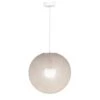 Suspension Globe écru Taille M 36cm - La Case De Cousin Paul 1 Suspension Globe écru Taille M 36cm - La Case De Cousin Paul -Décor Soldes suspension globe ecru 36cm