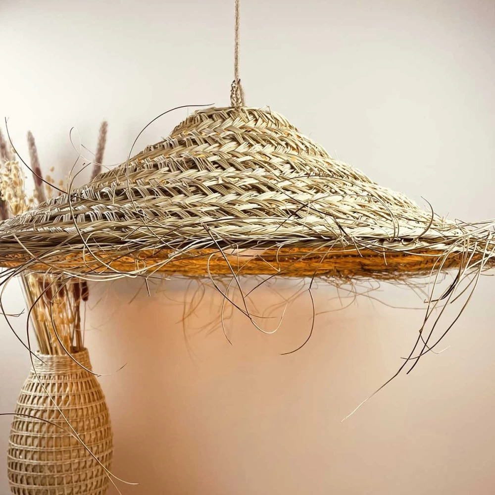 Abat Jour Pour Lampe Parasol L Fibre Naturelle Tressée 3 Abat Jour Pour Lampe Parasol L Fibre Naturelle Tressée