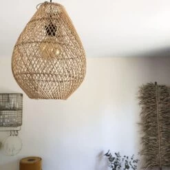 Abat Jour Pour Lampe Rotin Kalas L Coloris Naturel Abat Jour Fait à Bali 11 Abat Jour Pour Lampe Rotin Kalas L Coloris Naturel Abat Jour Fait à Bali -Décor Soldes suspension rotin kalas l naturel abat jour bali 4
