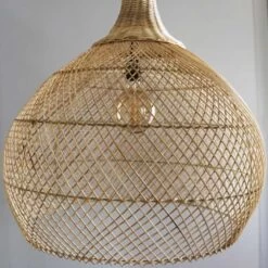 Abat Jour Pour Lampe En Rotin Naturel Brasilia Bali, Modèle Fait à La Main 11 Abat Jour Pour Lampe En Rotin Naturel Brasilia Bali, Modèle Fait à La Main -Décor Soldes suspension rotin naturel brasilia bali fait main 4