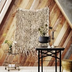 Tenture Naturelle Murale Feuilles Palmier Tressé - Madam Stoltz 8 Tenture Naturelle Murale Feuilles Palmier Tressé - Madam Stoltz -Décor Soldes tenture murale feuilles palmier tresse madam stoltz 2
