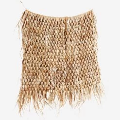 Tenture Naturelle Murale Feuilles Palmier Tressé - Madam Stoltz