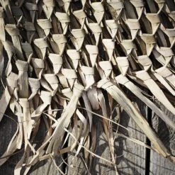 Tenture Naturelle Murale Feuilles Palmier Tressé - Madam Stoltz 9 Tenture Naturelle Murale Feuilles Palmier Tressé - Madam Stoltz -Décor Soldes tenture murale feuilles palmier tresse madam stoltz 3